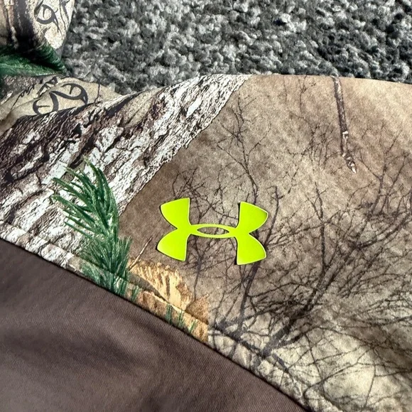 Under Armour Men’s ColdGear Scent Control Barrier Camouflage Hoodie - 2XL - Picture 10 of 12